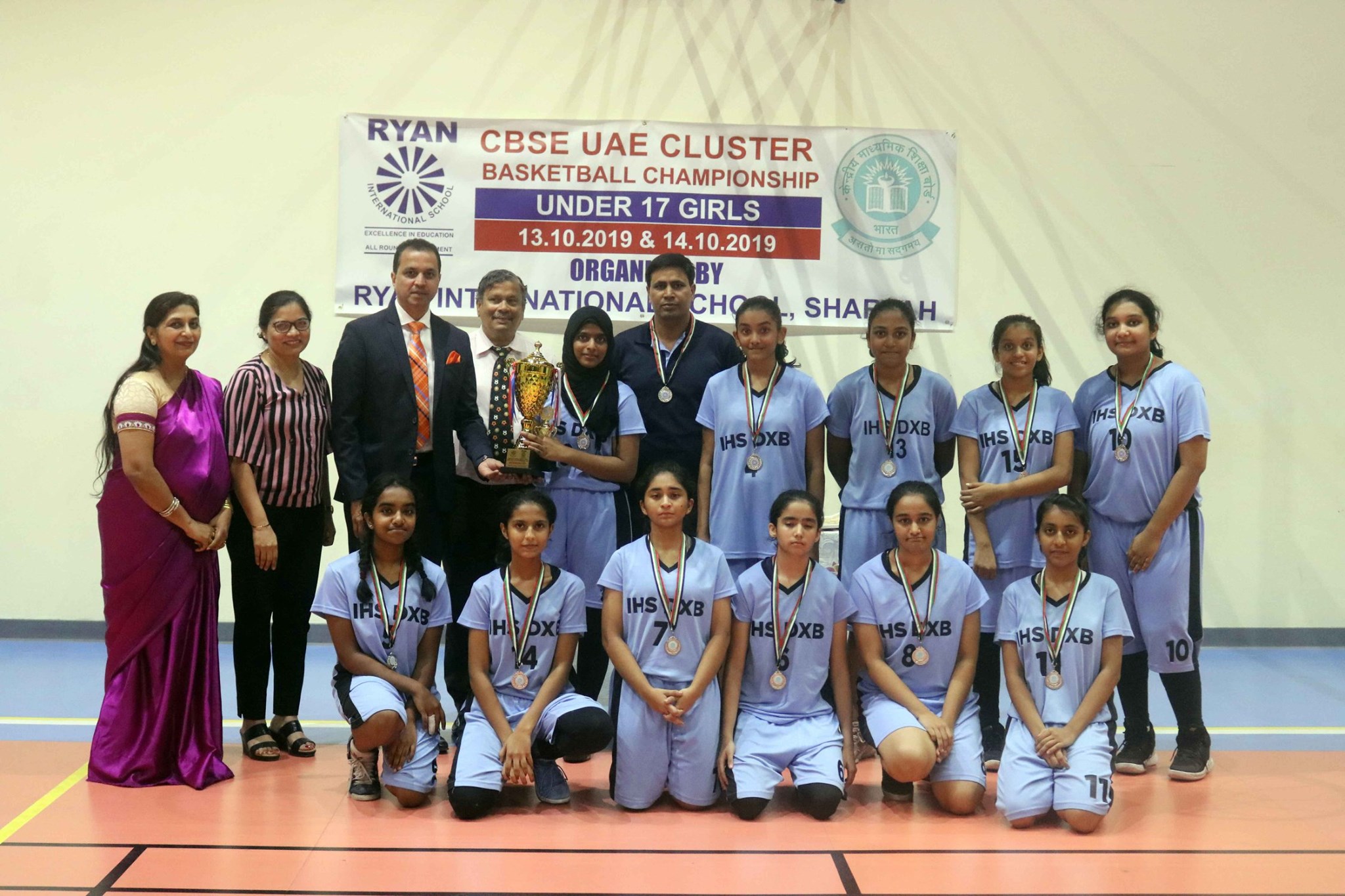 Hosted UAE CBSE Cluster U-16 Basketball match - Ryan International School, Sharjah